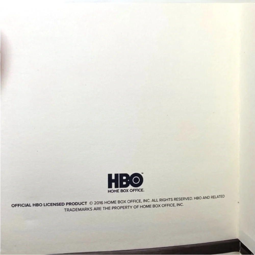HBO Game of Thrones Black Journal Notebook - The Night is Dark & Full of Terrors